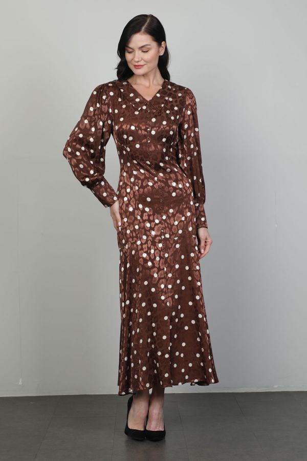 Picture of Nexx 31016 BROWN Women Dress