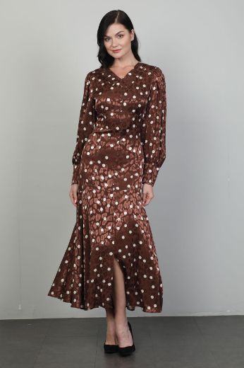 Picture of Nexx 31016 BROWN Women Dress