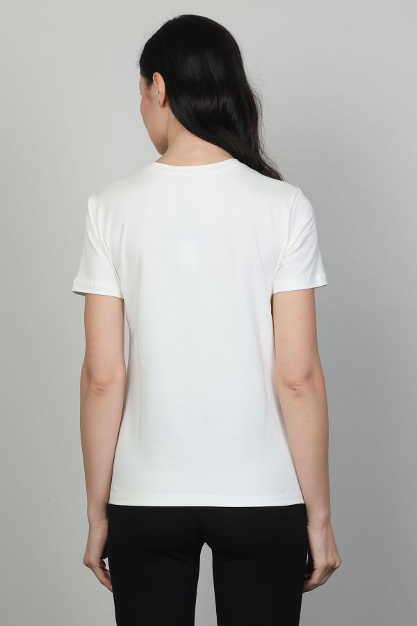 Picture of Of White 2241234 ECRU Women Blouse