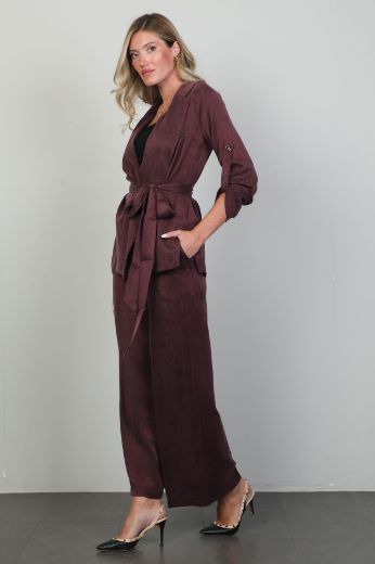 Picture of Of White 2248116 damson Women Suit