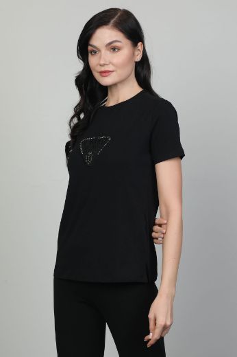 Picture of Of White 2241226 BLACK Women Blouse