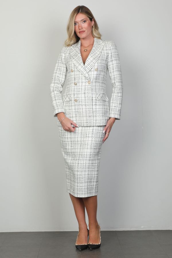 Picture of Of White 2248053 ECRU Women Suit