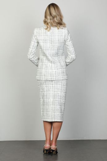 Picture of Of White 2248053 ECRU Women Suit