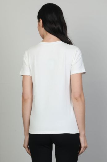 Picture of Of White 2241226 ECRU Women Blouse