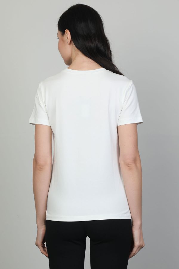 Picture of Of White 2241225 ECRU Women Blouse