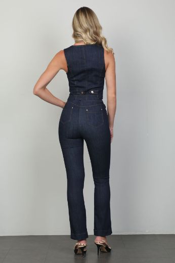 Picture of Of White 2248049 NAVY BLUE Women Suit