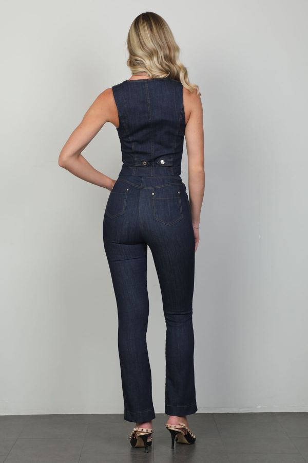 Picture of Of White 2248049 NAVY BLUE Women Suit