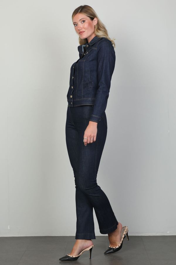 Picture of Of White 2248050 NAVY BLUE Women Suit