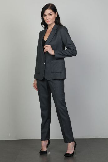 Picture of Of White 2248097 ANTHRACITE Women Suit