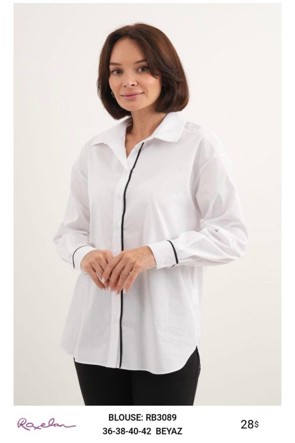 Picture of ROXELAN RB3089 ECRU Women Blouse