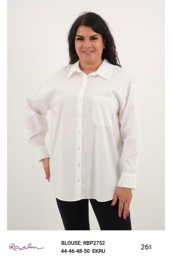 Picture of ROXELAN RBP2752 ECRU Women Blouse