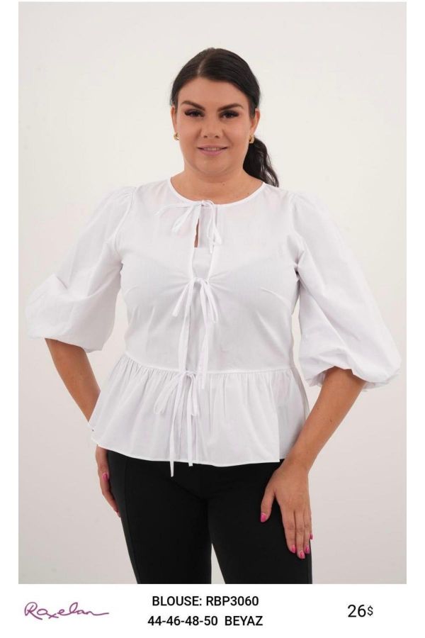 Picture of ROXELAN RBP3060 ECRU Women Blouse