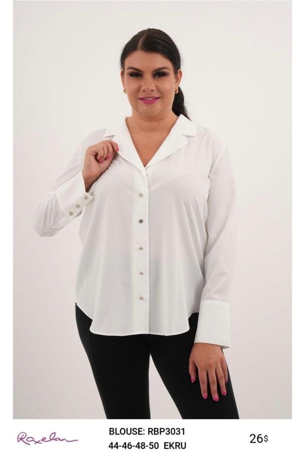 Picture of ROXELAN RBP3031 ECRU Women Blouse