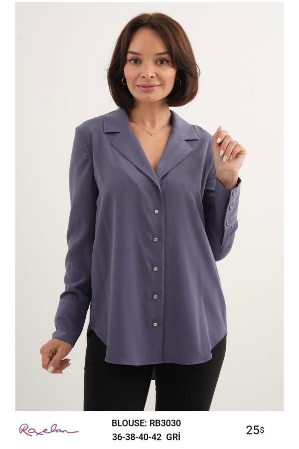 Picture of ROXELAN RB3030 BLUE Women Blouse