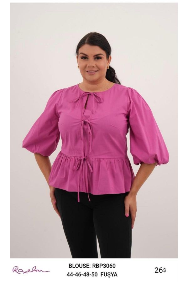 Picture of ROXELAN RBP3060 FUCHSIA Women Blouse