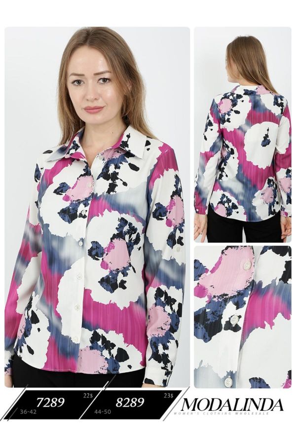 Picture of Modalinda 7289 FUCHSIA Women Blouse