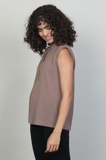 Picture of Of White 22410855 MINK Women Blouse