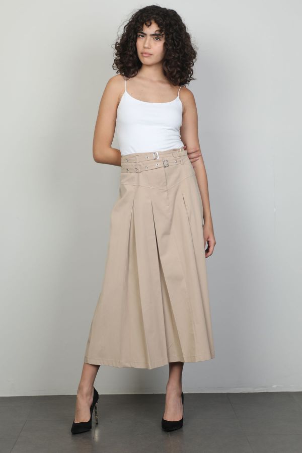 Picture of Of White 2242003 BEIGE Women Skirt