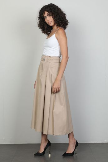 Picture of Of White 2242003 BEIGE Women Skirt