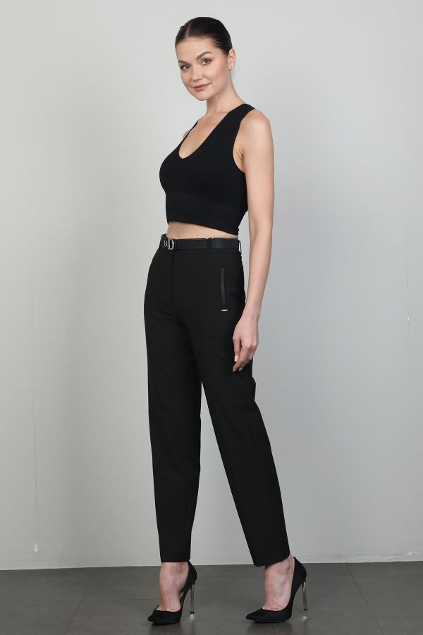 Picture of L-BIRD 13756 BLACK Women's Trousers