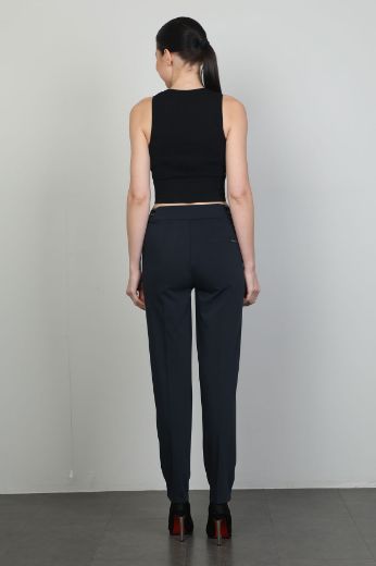 Picture of L-BIRD 13728 NAVY BLUE Women's Trousers