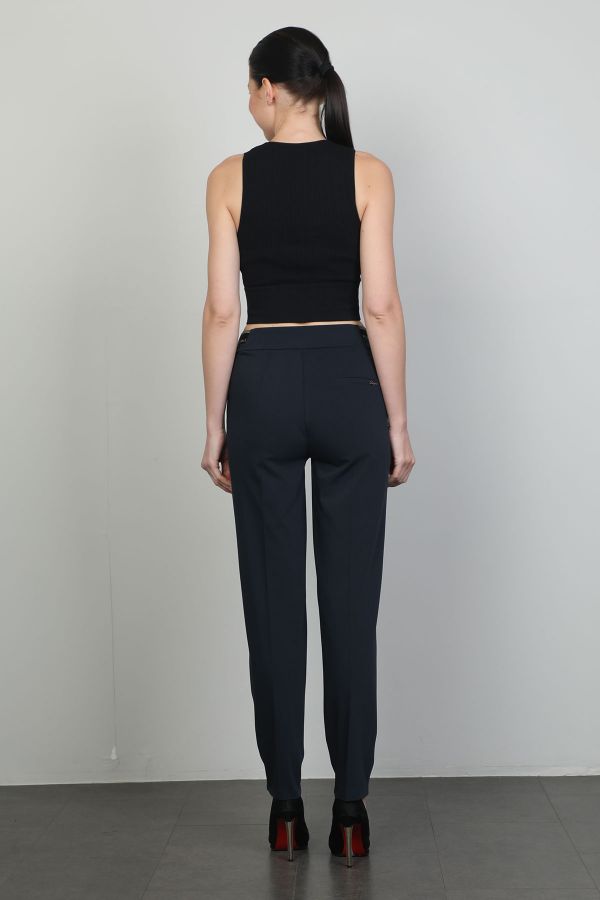 Picture of L-BIRD 13728 NAVY BLUE Women's Trousers