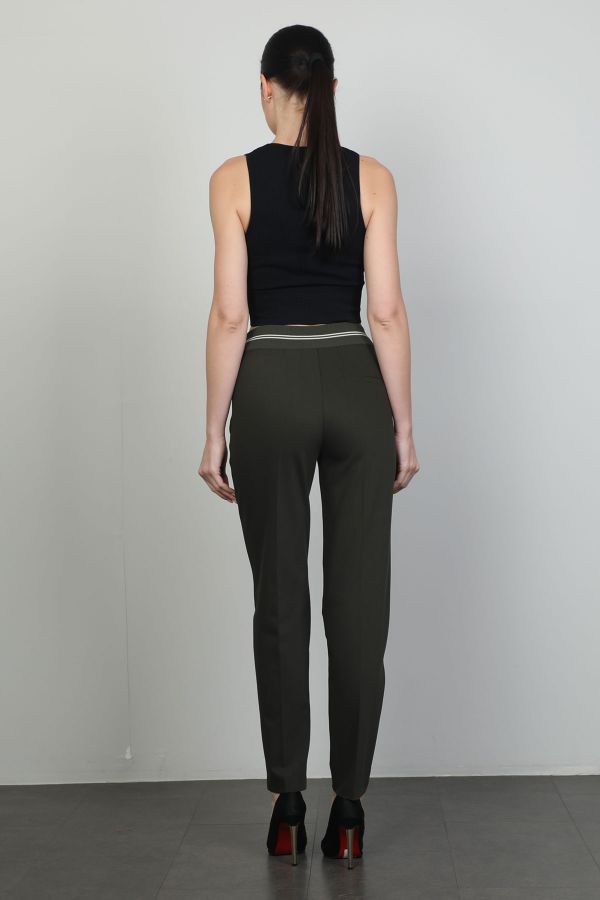 Picture of L-BIRD 13738 KHAKI Women's Trousers