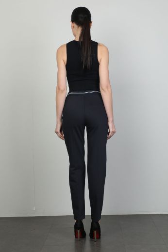 Picture of L-BIRD 13738 NAVY BLUE Women's Trousers