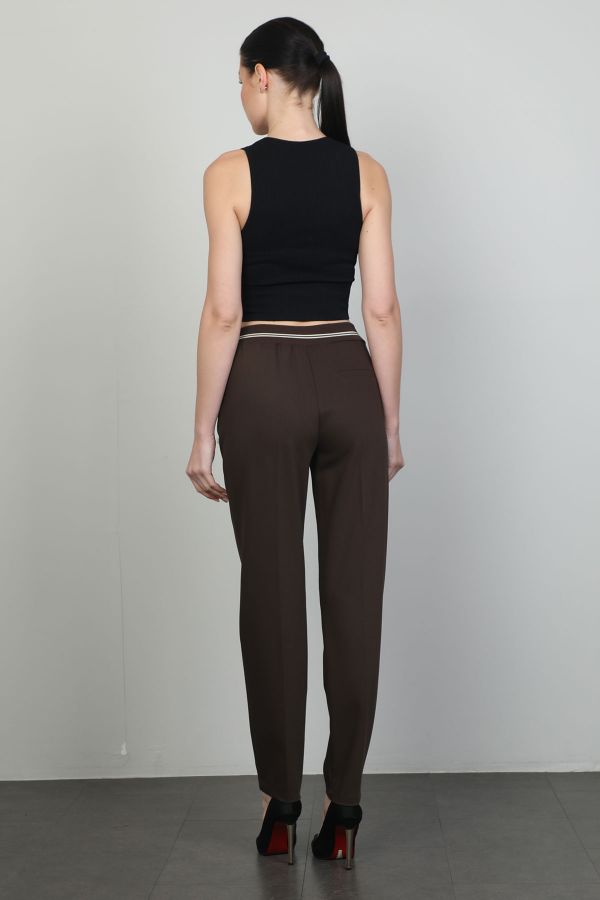 Picture of L-BIRD 13738 BROWN Women's Trousers