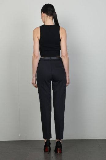 Picture of L-BIRD 13760 NAVY BLUE Women's Trousers