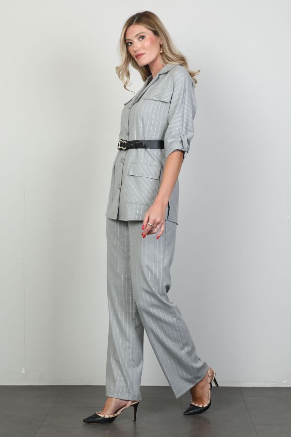 Picture of Fimore 1115-37 LIGHT GREY Women Suit