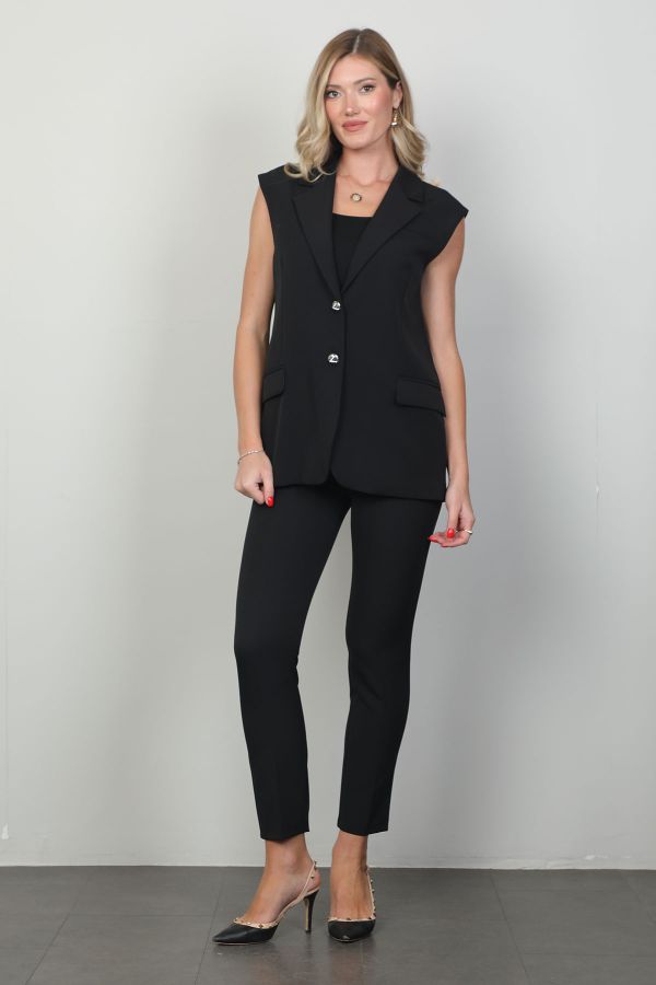 Picture of Fimore 7361-6 BLACK Women Suit