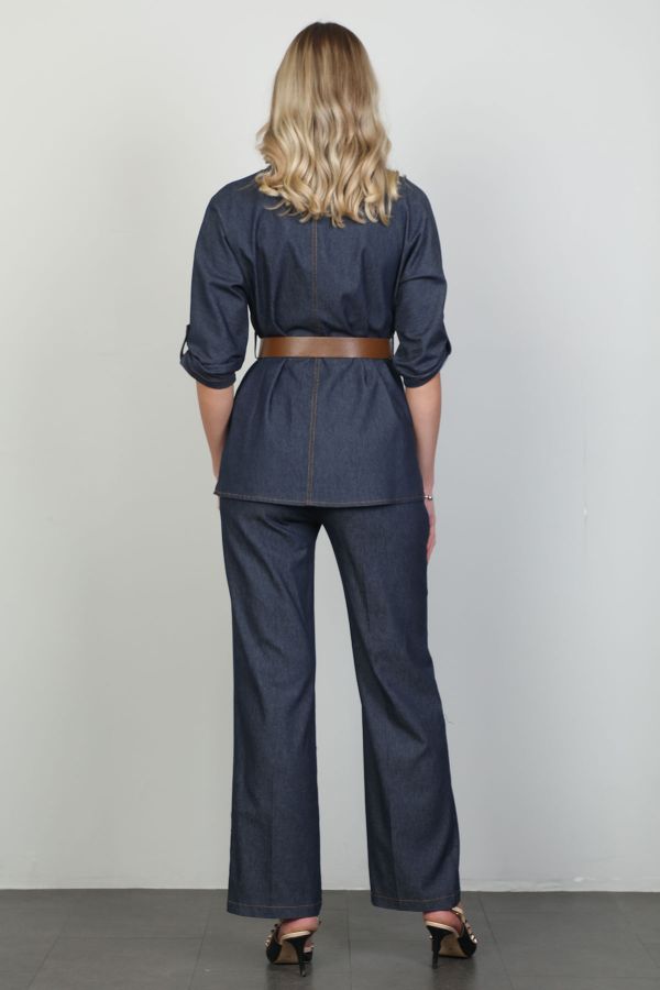 Picture of Fimore 1115-27 NAVY BLUE Women Suit