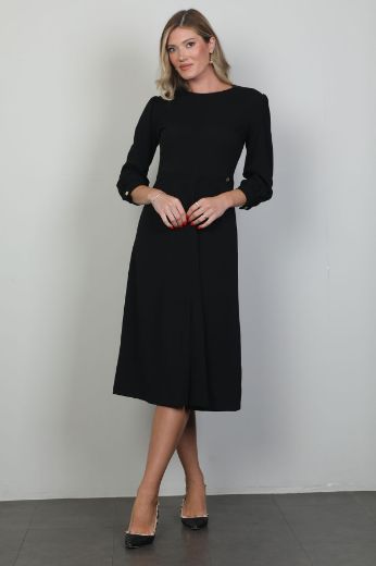 Picture of Samsara 01-6477 BLACK Women Dress