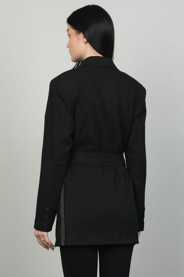 Picture of Bovona 24130810 BLACK Women Jacket