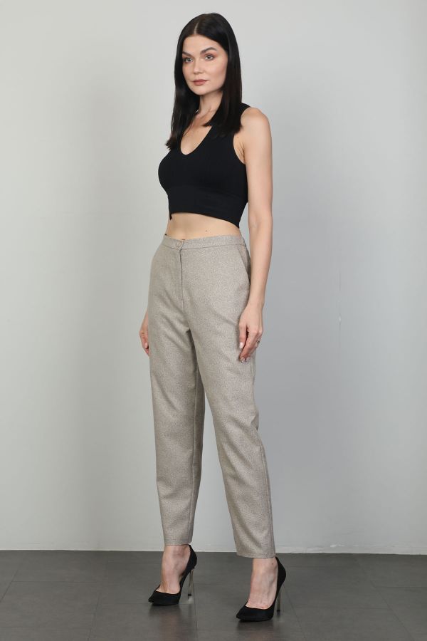 Picture of Miss Tailor 8005 BEIGE Women's Trousers