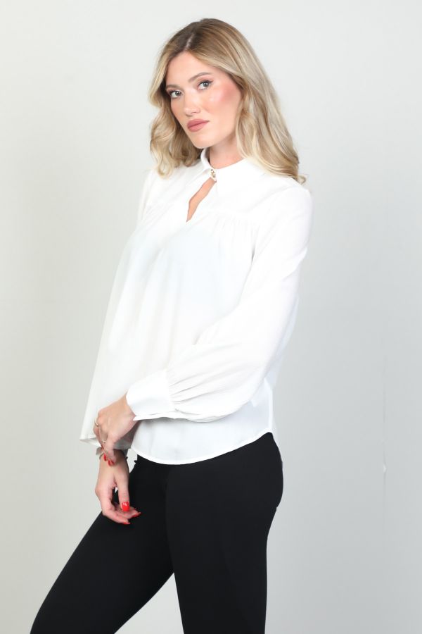 Picture of Lome LM150 ECRU Women Blouse