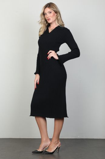 Picture of Lome ELM01 BLACK Women Dress