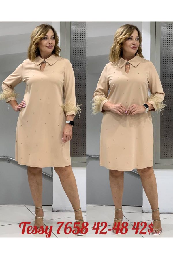 Изображение Tessy 7658xl ВИЗОН Женское платье большого размера 