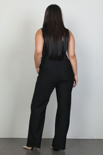 Picture of Galife 66932xl BLACK Plus Size Women Pants 