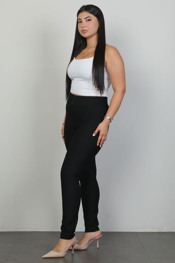 Picture of Galife 66940xl BLACK Plus Size Women Pants 