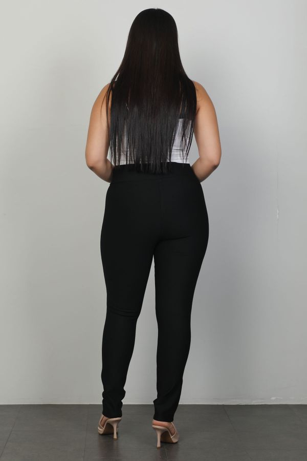 Picture of Galife 66940xl BLACK Plus Size Women Pants 