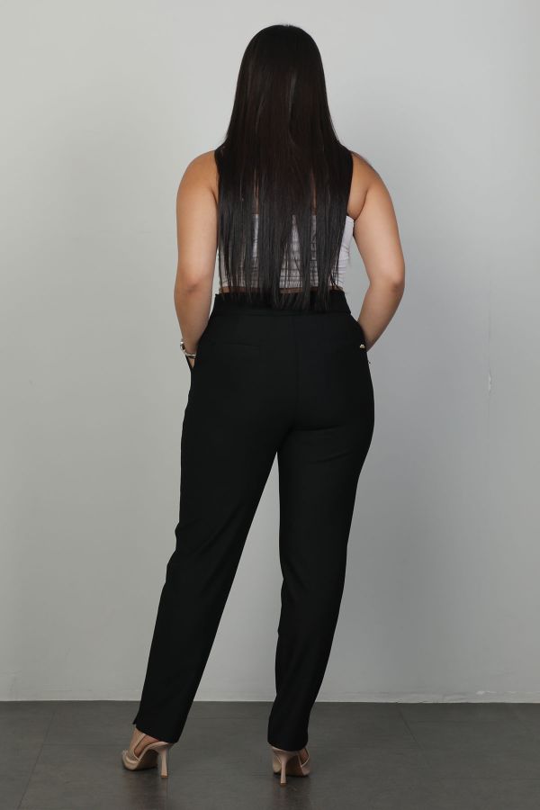 Picture of Galife 66897xl BLACK Plus Size Women Pants 