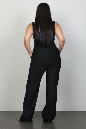 Picture of Galife 66926xl BLACK Plus Size Women Pants 