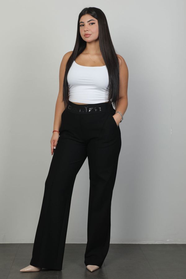 Picture of Galife 66928xl BLACK Plus Size Women Pants 