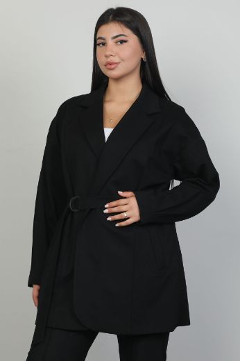 Picture of Galife 77104xl BLACK Plus Size Women Jacket 