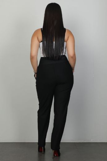 Picture of Galife 66890xl BLACK Plus Size Women Pants 