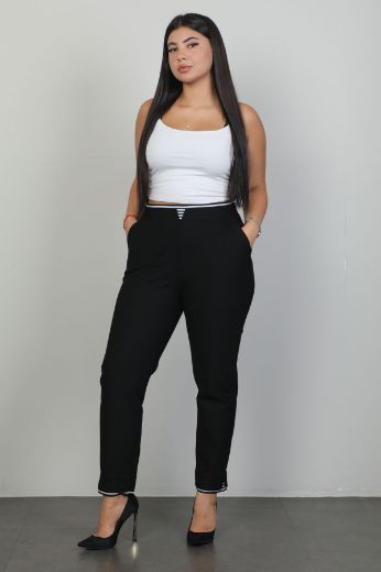 Picture of Galife 66941xl ECRU Plus Size Women Pants 