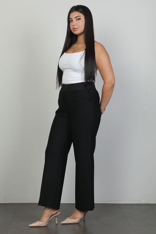 Picture of Galife 66930xl BLACK Plus Size Women Pants 