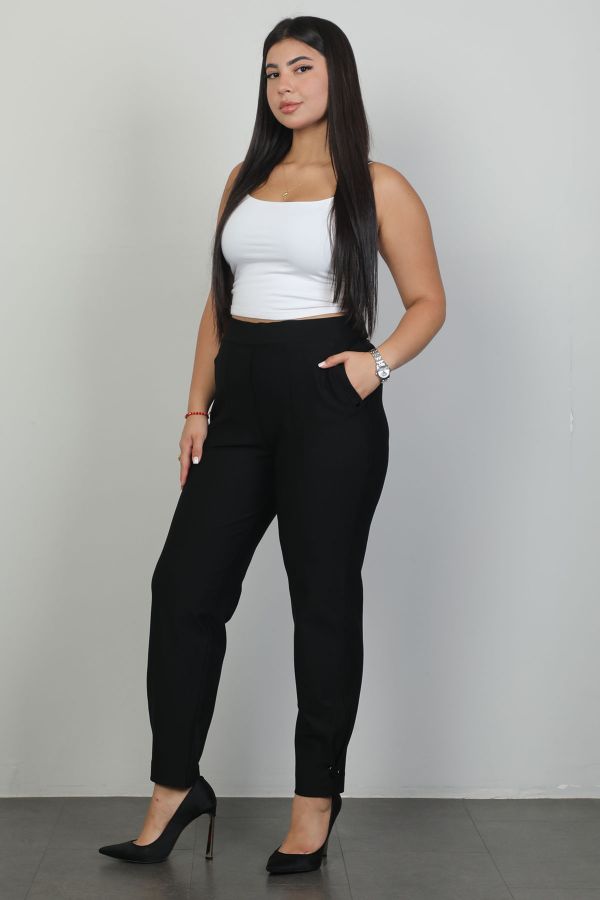 Picture of Galife 66877xl BLACK Plus Size Women Pants 